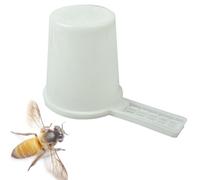 Beekeeping Entrance Feeder Plastic Bee Feeder for Larvae Water