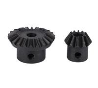 Beekeeping Extractor Gear Accessory 2PCS Black Steel Beekeeping Tool for Honey Extraction Durable Resistant Beekeeper Equipment Essential Beekeeping Supplies