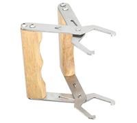 Beekeeping Frame Extractor Tool with Non-Slip Wooden Handle, Non-Slip Professional for Safe Honey Harvesting Work Beekeeper Frame Removal Tool