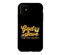 Beekeeping Humor God Save the Queen Fun Beekeeper Case for iPhone 11