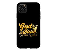 Beekeeping Humor God Save the Queen Fun Beekeeper Case for iPhone 11 Pro Max