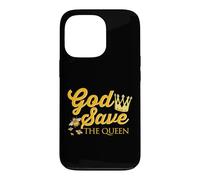 Beekeeping Humor God Save the Queen Fun Beekeeper Case for iPhone 13 Pro