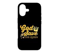 Beekeeping Humor God Save the Queen Fun Beekeeper Case for iPhone 17