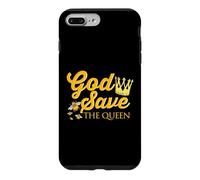 Beekeeping Humor God Save the Queen Fun Beekeeper Case for iPhone 7 Plus/8 Plus