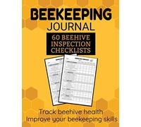 Beekeeping Journal: Beekeeping Journal | 60 Beehive Inspection Checklist Sheet | Gift for Beekeepers