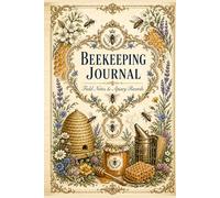 Beekeeping Journal: Field Notes and Apiary Records - A Vintage Illustrated Log Book for Hive Inspections, Honey Harvests, Colony Health and Seasonal Observations