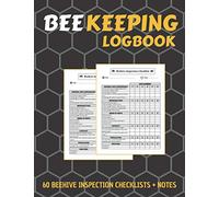 Beekeeping Log Book: Beekeeping Journal | 120 Pages Beehive Inspection Checklist Sheet & Notes | Record & Track Beehive Health | Perfect Gift for Beekeepers.