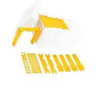 Beekeeping maintenance equipment care facilities with frame holder and foam box