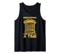 Beekeeping Making Honey one Buzz at a time Funny Quote Tank Top