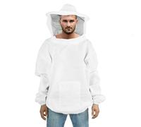 Beekeeping Protective Suit Professional Bee Keeping Suit Veil Hood Hat Beekeeping Jacket Clothes Lightweight Beekeeping Protective Equipment for Men and Women