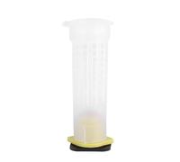 Beekeeping Queen Rearing Cups, 50PCS Plastic Roller Cages, White, Durable Safe Material - Easy Wax Fixing, Long Service Life, Practical Beekeeper Tool (70)