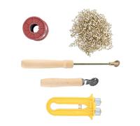 Beekeeping Starter Tools Kit, Wire Embedder Beehive Frame Tensioner with Copper Eyelets Iron Wires for Professional and Beginner Beekeepers