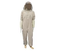 Beekeeping Suit Beekeeping Clothing 1Set Professional Ventilated Full Body Beekeeping Bee Keeping Suit With Gloves ,Full Protection(X-Large)