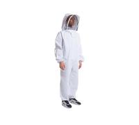 Beekeeping Suit Full Body Beekeeping Clothes Anti-bee Professional Beekeepers Protection Suit Veil Unisex Protective(XL)