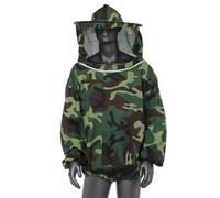 Beekeeping Suit Siamese Beekeeping Suit Bee Clothes A Variety Of Colors With Hat Anti-bee Bite Equipment Farming Clothing Coverall(Green)