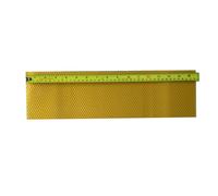 Beekeeping Supplies UK Ltd - Langstroth SHALLOW Super Foundation - Unwired x 10 Sheets - Approx Size 425x125mm - Frames Not Included