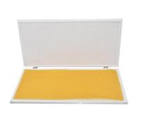 Beekeeping Tools, Hand Press Nest Base Machine Silicone Mold Metal Backboard, Bee Like Pure Beeswax Without Release Agent, Room Hole 4.9mm 5.35mm(Room Eye 5.35mm)