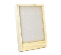 Beekeeping Ventilation Baseboard Weather Resistant Wood Screen Bottom Plate for Garden & Farm Use Durable Bee Box Base
