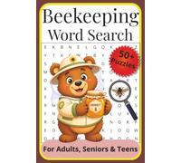 Beekeeping Word Search Puzzle Book: Word Searches with Easy-to-Read Print about Beekeeping, Honey and More | 6x9 Inches, 110 Pages | 50+ Puzzles | Solutions Included