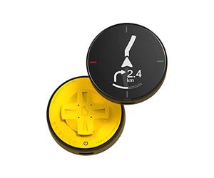 Beeline Bike GPS Computer - Velo 2 | Wireless Global Navigation Map | Weatherproof & 11+ Hours Battery Life | USB Charging | Sat Nav for Cycling with a Strap Mount Included | Glove Friendly