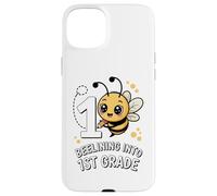 Beelining Into 1st Grade Cute Bee First Day of School Case for iPhone 15 Plus