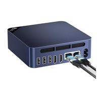 Beelink EQ14 Mini PC, Intel 12th Processor N150 (4C/4T, up to 3.6Ghz), 16G DDR4 500G SSD Mini Computer Windows 11 Home, Dual 2.5G LAN/WiFi 6/BT5.2, 4K Dual Display Desktop Computer