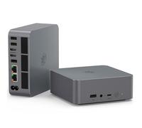 Beelink EQR6 Mini PC AMD Ryzen 5 6600H (up to 4.5GHz), 16GB DDR5 RAM 500GB PCIE4.0 SSD Dual LAN Mini PC, AMD Radeon 660M, Dual HDMI/ WiFi6/ BT5.2/ Home/Office/Build-in Power Supply Mini Computer