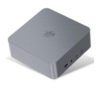 Beelink EQR6 Mini PC, AMD Ryzen 5 6600U(6C/12T up to 4.5Ghz), 32GB LPDDR5 RAM 1TB PCIe4.0 SSD Mini Computer Windows 11 Pro, WiFi6, BT5.2, 4K Dual HDMI, Dual 1000M LAN, USB3, Type-C