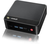 Beelink SER5 PRO Mini PC, AMD Ryzen 7 5800H (8C/16T, up to 4.4GHz), Mini Computer 16GB DDR4 RAM 500GB M.2 SSD Graphics 8 Core 2000MHz, Support Triple 4K Display,