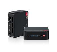 Beelink SER5 Pro Mini PC, AMD Ryzen 7 5825U(8C/16T, up to 4.5GHz), 32GB DDR4 RAM 500GB PCle3.0 SSD, SER5 Mini Computer Support 4K@60Hz Triple Display, WiFi6, BT5.2, DP+HDMI, Type-C