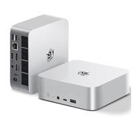 Beelink SER8 Mini PC, AMD Ryzen 7 8745HS(8C/16T, up to 4.9GHz), 32G DDR5 RAM 1TB PCIe4.0 SSD, Mini Gaming Computer Support 4K Triple Screen Display/WiFi6/BT5.2/2.5G LAN/USB4