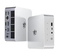 Beelink SER8 Mini PC, AMD Ryzen7 8745HS up to 4.9GHz(8C/16T),Mini Computer 32GB DDR5 RAM/1TB PCIe4.0 SSD/AMD Radeon 780M 12core 2600MHz Support 4K Triple Display/WiFi 6/BT5.2/2.5G LAN/HDMI+DP/USB4