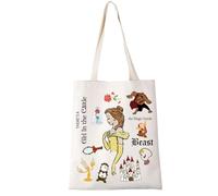 Beelle And Beast Tote Bag Beelle And Beast Themed Gift Beelle And Beast Lovers Gift Beelle And Beast Handbag Merch Gift (Girl in the Castle 1uk)