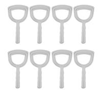 Beelooom 2X Meat Scraper Bone Dust Scraper Bone Scraper White Scraper Bone Dust Remover Square Bone Dust Scraper