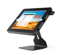 Beelta POS Tablet Stand, Retail Kiosk Tablet Stand for Desk Retail Flip Lockable Rotate Swivel Compatible with iPad 10.2 Gen 7 8 9th BSC401T