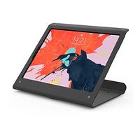 Beelta Tablet Kiosk Stand Compatible with iPad Pro 12.9 inch Gen 3 4 5-360 Swivel Base Desktop Tablet Stand for Retail Stores, Bookstores