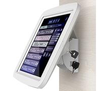 Beelta Tablet Wall Mount Compatible with 10.2 inch iPad 7th/8th/9th Generation, Anti Theft iPad Kiosk Wall Mount for Business and Smart Home, White