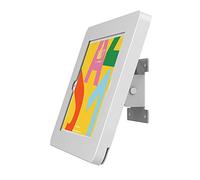 Beelta Tablet Wall Mount Compatible with 10.2 inch iPad 7th 8th 9th Generation, Anti Theft Lock and Key, iPad Wall Mount for Smart Home, Gym, Retail Store, Showroom, Metal, White, BSW101T