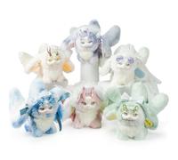 BEEMAI Totoru Fantasy Creatures Forest Tea Party Series, 1 Set, Box of 6, Height Approx. 5.3 - 6.3 inches (13.5 - 16 cm), PVC & Polyester, Figure, Pre-painted, Present (Full Set)