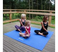 BEEMAT 6FT SQUARE YOGA MAT | Extra-Large Design, Non-Slip Surface, Quick Roll-Up Storage, Durable & Comfortable