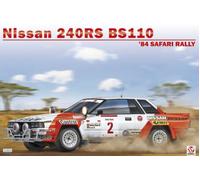 Beemax 1/24 Nissan 240 RS Rally Safari 1984 Model Kit