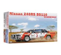 Beemax 1/24 Nissan 240 RS Rally Safari 1984 Model Kit