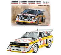 Beemax 24035 Audi Sport Quattro S1 Monte Carlo Rally 1986 1:24 Plastic Model Kit