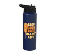 Been Corn Dogs All My Life Stainless Steel Insulated Water Bottle