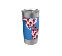 Been There, Done that map pin Globe Stainless Steel Insulated Tumbler