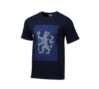 BEEN THERE Premium Hand Tailored Chelsea FC T Shirt, Navy, Large