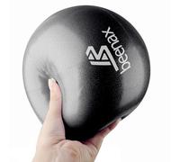 Beenax 23cm Soft Pilates Ball - 9 Inch Exercise, Mini Barre, Gym Ball - Perfect for Yoga, Pilates, Core Training, Physical Therapy and Balance (Home & Gym & Office)