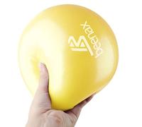 Beenax 23cm Soft Pilates Ball - 9 Inch Exercise, Mini Barre, Gym Ball - Perfect for Yoga, Pilates, Core Training, Physical Therapy and Balance (Home & Gym & Office)