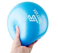 Beenax 23cm Soft Pilates Ball - 9 Inch Exercise, Mini Barre, Gym Ball - Perfect for Yoga, Pilates, Core Training, Physical Therapy and Balance (Home & Gym & Office)