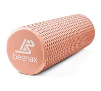 Beenax Foam Roller 44cm - Lightweight Muscle Roller for Fitness, Pilates, Yoga, Physio, Trigger Point, Deep Tissue, Joint Massage, Pain Relief - Designed to Relieve Stress and Relax Tight Muscles